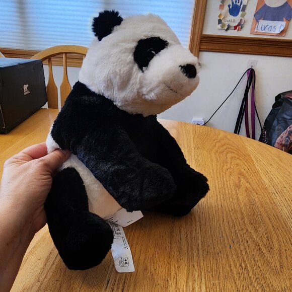 IKEA "KRAMIG" Panda Bear Stuffed Animal Toy - Picture 5 of 16
